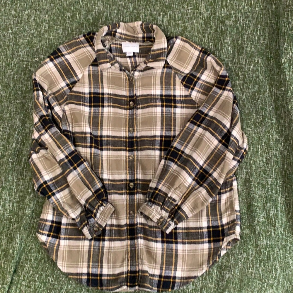 American Eagle Oversized Fall Flannel